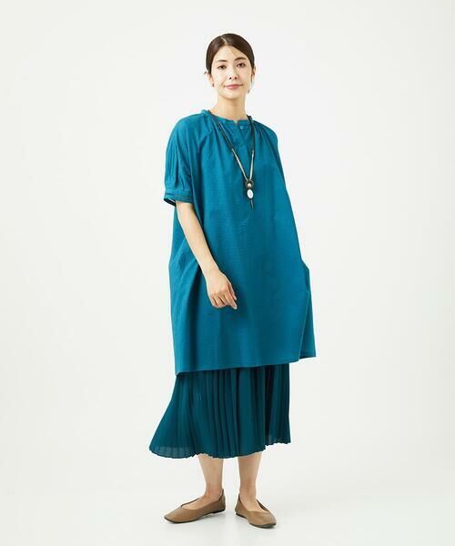 GIANNI LO GIUDICE / ジャンニ・ロ・ジュディチェ ロング・マキシ丈ワンピース | [洗える・日本製]ミラクルウェーブワンピース | 詳細9