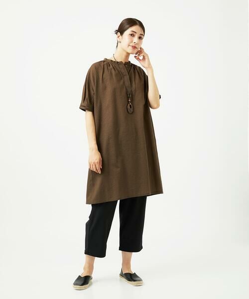 GIANNI LO GIUDICE / ジャンニ・ロ・ジュディチェ ロング・マキシ丈ワンピース | [洗える・日本製]ミラクルウェーブワンピース | 詳細21