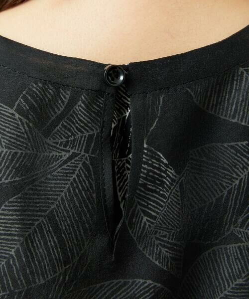 GIANNI LO GIUDICE / ジャンニ・ロ・ジュディチェ ロング・マキシ丈ワンピース | [洗える]ミラクルウェーブリーフプリントワンピース | 詳細10