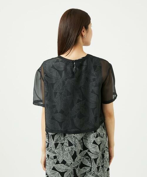 GIANNI LO GIUDICE / ジャンニ・ロ・ジュディチェ ロング・マキシ丈ワンピース | [洗える]ミラクルウェーブリーフプリントワンピース | 詳細8