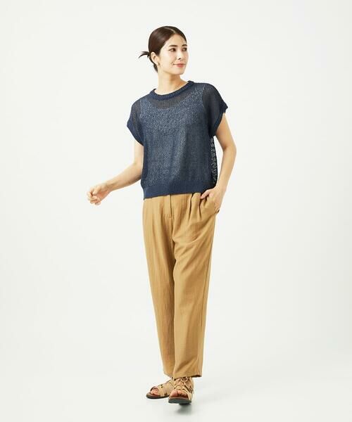 GIANNI LO GIUDICE / ジャンニ・ロ・ジュディチェ ニット・セーター | [洗える]Peメッシュニット | 詳細5