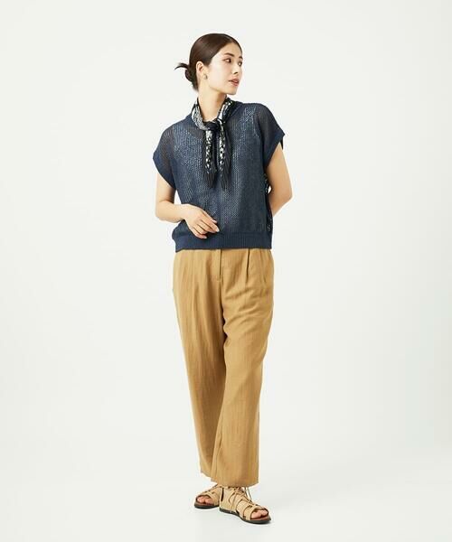 GIANNI LO GIUDICE / ジャンニ・ロ・ジュディチェ ニット・セーター | [洗える]Peメッシュニット | 詳細7