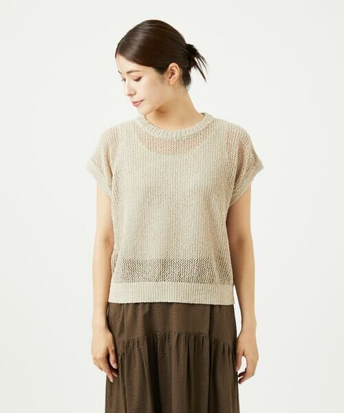 GIANNI LO GIUDICE / ジャンニ・ロ・ジュディチェ ニット・セーター | [洗える]Peメッシュニット | 詳細17