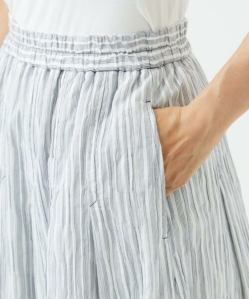 GIANNI LO GIUDICE / ジャンニ・ロ・ジュディチェ ロング・マキシ丈スカート | [洗える]コットンタックドビースカート | 詳細10