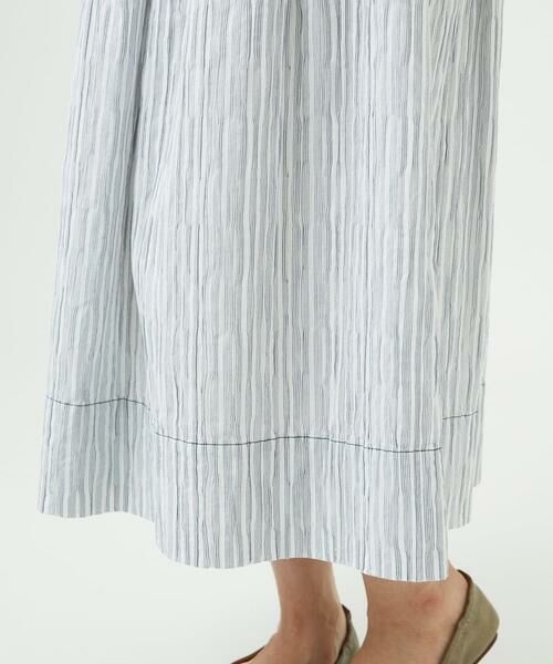 GIANNI LO GIUDICE / ジャンニ・ロ・ジュディチェ ロング・マキシ丈スカート | [洗える]コットンタックドビースカート | 詳細11