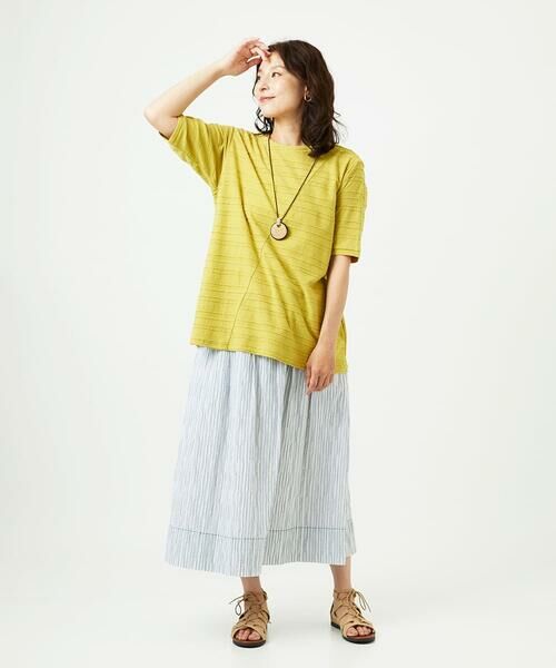 GIANNI LO GIUDICE / ジャンニ・ロ・ジュディチェ ロング・マキシ丈スカート | [洗える]コットンタックドビースカート | 詳細20