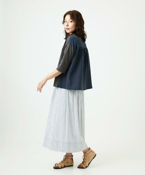 GIANNI LO GIUDICE / ジャンニ・ロ・ジュディチェ ロング・マキシ丈スカート | [洗える]コットンタックドビースカート | 詳細22
