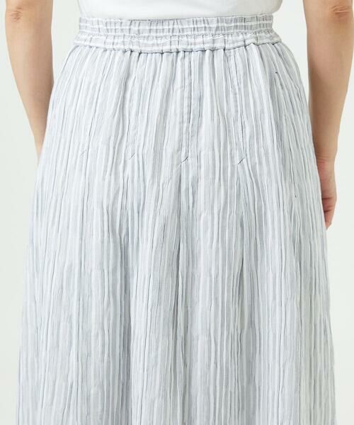 GIANNI LO GIUDICE / ジャンニ・ロ・ジュディチェ ロング・マキシ丈スカート | [洗える]コットンタックドビースカート | 詳細9