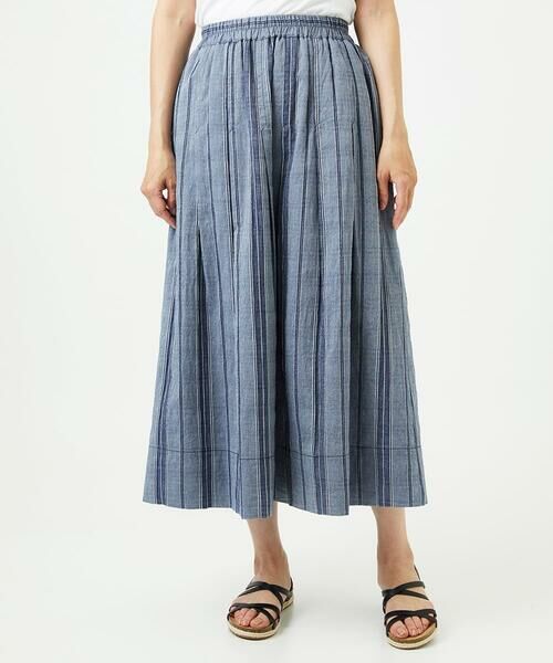 GIANNI LO GIUDICE / ジャンニ・ロ・ジュディチェ ロング・マキシ丈スカート | [洗える]ドビーシャーリングスカート | 詳細2