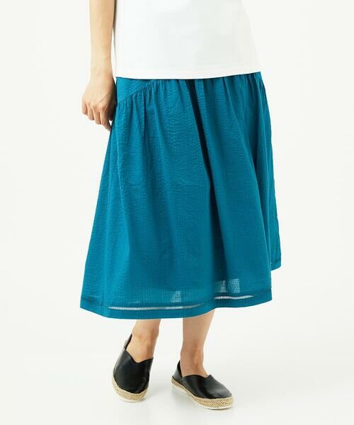 GIANNI LO GIUDICE / ジャンニ・ロ・ジュディチェ ロング・マキシ丈スカート | [洗える・日本製]ミラクルウェーブスカート | 詳細1