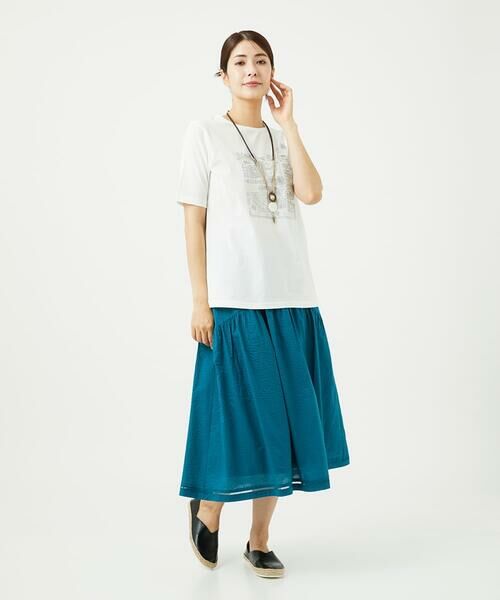 GIANNI LO GIUDICE / ジャンニ・ロ・ジュディチェ ロング・マキシ丈スカート | [洗える・日本製]ミラクルウェーブスカート | 詳細5