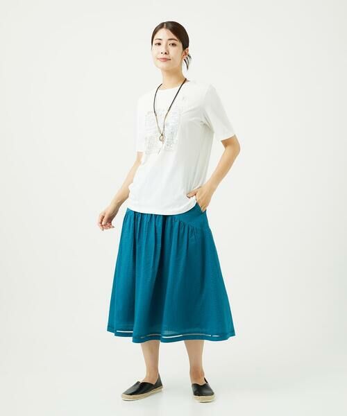 GIANNI LO GIUDICE / ジャンニ・ロ・ジュディチェ ロング・マキシ丈スカート | [洗える・日本製]ミラクルウェーブスカート | 詳細6