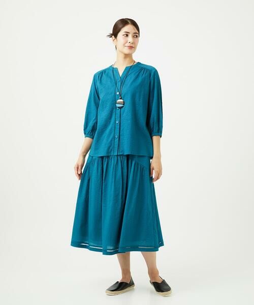 GIANNI LO GIUDICE / ジャンニ・ロ・ジュディチェ ロング・マキシ丈スカート | [洗える・日本製]ミラクルウェーブスカート | 詳細7