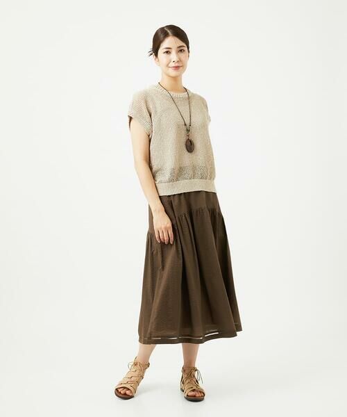 GIANNI LO GIUDICE / ジャンニ・ロ・ジュディチェ ロング・マキシ丈スカート | [洗える・日本製]ミラクルウェーブスカート | 詳細25