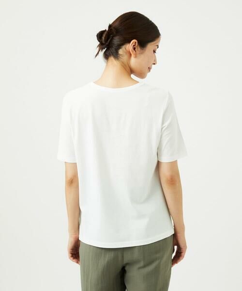 GIANNI LO GIUDICE / ジャンニ・ロ・ジュディチェ カットソー | [接触冷感・洗える・日本製]クールローレルスカイコット刺繍カットソー | 詳細19