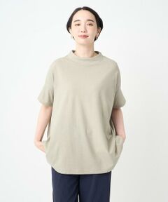 GIANNI LO GIUDICE / ジャンニ・ロ・ジュディチェ カットソー | [接触冷感・洗える・日本製]クールローレルスカイコットチュニックカットソー