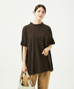 GIANNI LO GIUDICE / ジャンニ・ロ・ジュディチェ カットソー | [接触冷感・洗える・日本製]クールローレルスカイコットチュニックカットソー