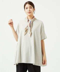 GIANNI LO GIUDICE / ジャンニ・ロ・ジュディチェ カットソー | [接触冷感・洗える・日本製]クールローレルスカイコットチュニックカットソー