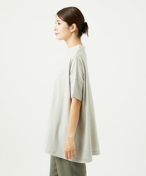 GIANNI LO GIUDICE / ジャンニ・ロ・ジュディチェ カットソー | [接触冷感・洗える・日本製]クールローレルスカイコットチュニックカットソー | 詳細17