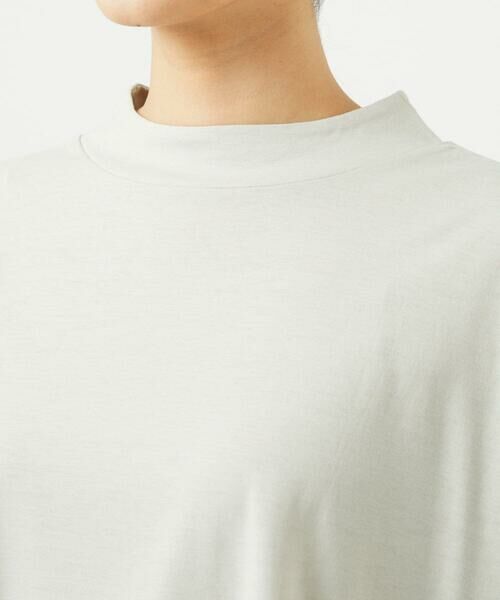 GIANNI LO GIUDICE / ジャンニ・ロ・ジュディチェ カットソー | [接触冷感・洗える・日本製]クールローレルスカイコットチュニックカットソー | 詳細19
