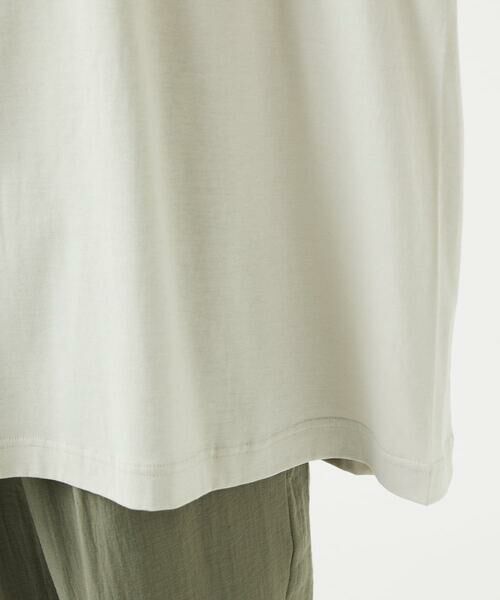 GIANNI LO GIUDICE / ジャンニ・ロ・ジュディチェ カットソー | [接触冷感・洗える・日本製]クールローレルスカイコットチュニックカットソー | 詳細21