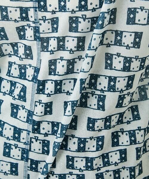 GIANNI LO GIUDICE / ジャンニ・ロ・ジュディチェ カットソー | [洗える・日本製]融着幾何プリントドルマンカットソー | 詳細15