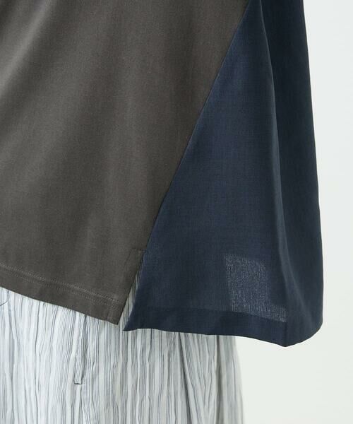GIANNI LO GIUDICE / ジャンニ・ロ・ジュディチェ カットソー | [洗える・日本製]ドッキングコットン天竺カットソー | 詳細22