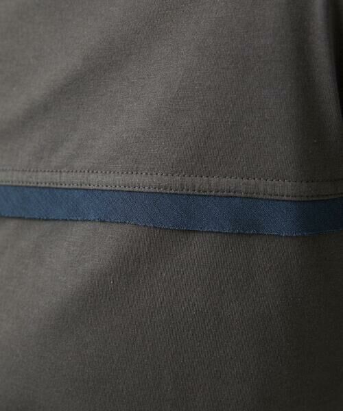 GIANNI LO GIUDICE / ジャンニ・ロ・ジュディチェ カットソー | [洗える・日本製]ドッキングコットン天竺カットソー | 詳細23
