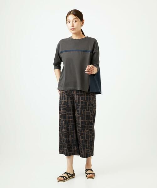 GIANNI LO GIUDICE / ジャンニ・ロ・ジュディチェ カットソー | [洗える・日本製]ドッキングコットン天竺カットソー | 詳細29