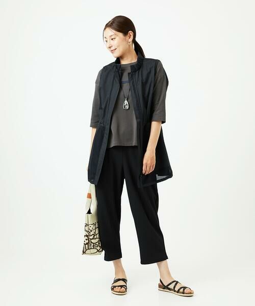 GIANNI LO GIUDICE / ジャンニ・ロ・ジュディチェ カットソー | [洗える・日本製]ドッキングコットン天竺カットソー | 詳細30