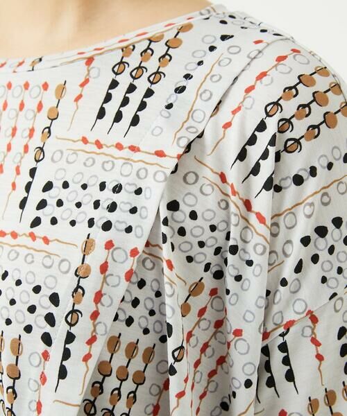 GIANNI LO GIUDICE / ジャンニ・ロ・ジュディチェ カットソー | [接触冷感・洗える]ラインドットプリントカットソー | 詳細6