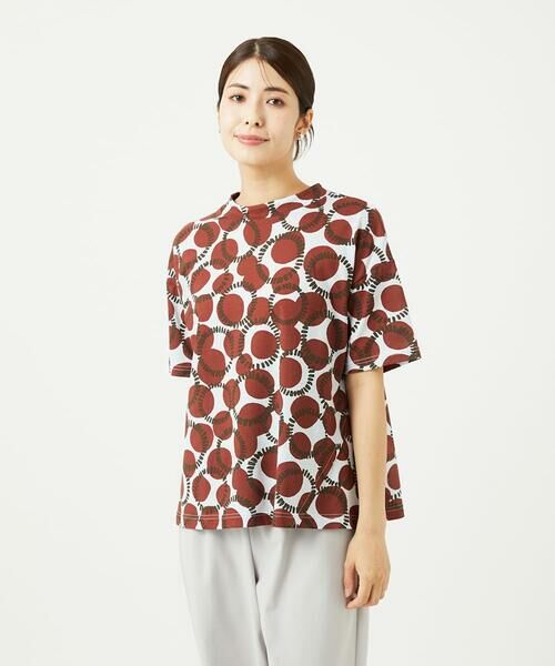 GIANNI LO GIUDICE / ジャンニ・ロ・ジュディチェ カットソー | [接触冷感・洗える・日本製]ドットサークルプリントカットソー | 詳細11