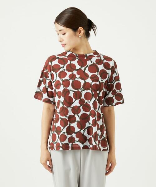 GIANNI LO GIUDICE / ジャンニ・ロ・ジュディチェ カットソー | [接触冷感・洗える・日本製]ドットサークルプリントカットソー | 詳細12