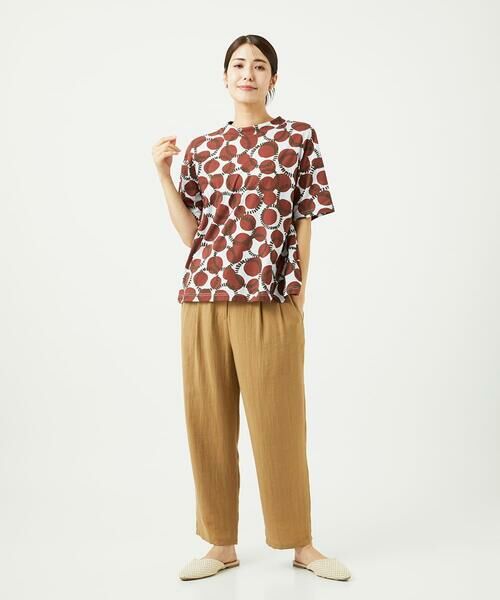 GIANNI LO GIUDICE / ジャンニ・ロ・ジュディチェ カットソー | [接触冷感・洗える・日本製]ドットサークルプリントカットソー | 詳細8