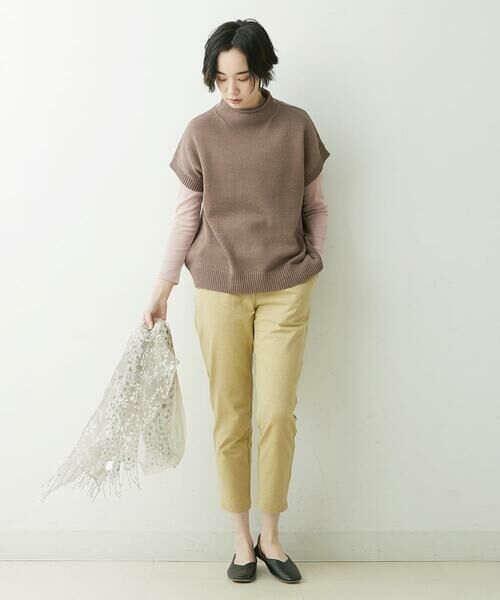 GIANNI LO GIUDICE / ジャンニ・ロ・ジュディチェ その他パンツ | [日本製]スラブストレッチ天竺パンツ | 詳細6