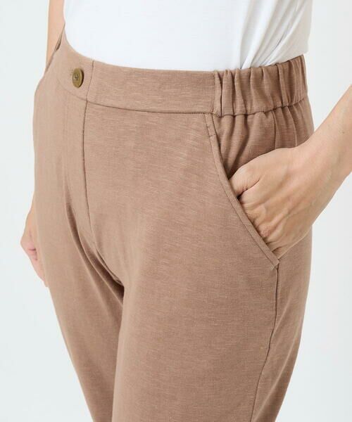 GIANNI LO GIUDICE / ジャンニ・ロ・ジュディチェ その他パンツ | [日本製]スラブストレッチ天竺パンツ | 詳細12