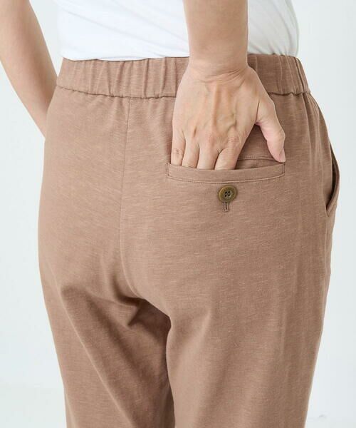 GIANNI LO GIUDICE / ジャンニ・ロ・ジュディチェ その他パンツ | [日本製]スラブストレッチ天竺パンツ | 詳細13