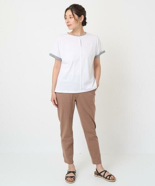 GIANNI LO GIUDICE / ジャンニ・ロ・ジュディチェ その他パンツ | [日本製]スラブストレッチ天竺パンツ | 詳細16