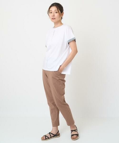 GIANNI LO GIUDICE / ジャンニ・ロ・ジュディチェ その他パンツ | [日本製]スラブストレッチ天竺パンツ | 詳細17