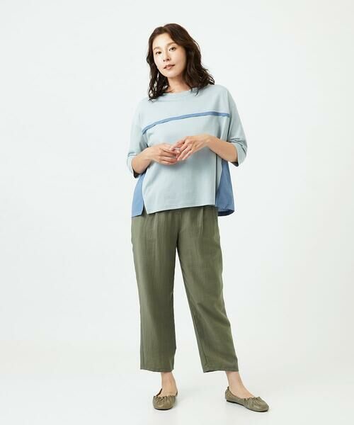 GIANNI LO GIUDICE / ジャンニ・ロ・ジュディチェ その他パンツ | [洗える]レーヨンナイロンリネンパンツ | 詳細10