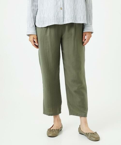 GIANNI LO GIUDICE / ジャンニ・ロ・ジュディチェ その他パンツ | [洗える]レーヨンナイロンリネンパンツ | 詳細4