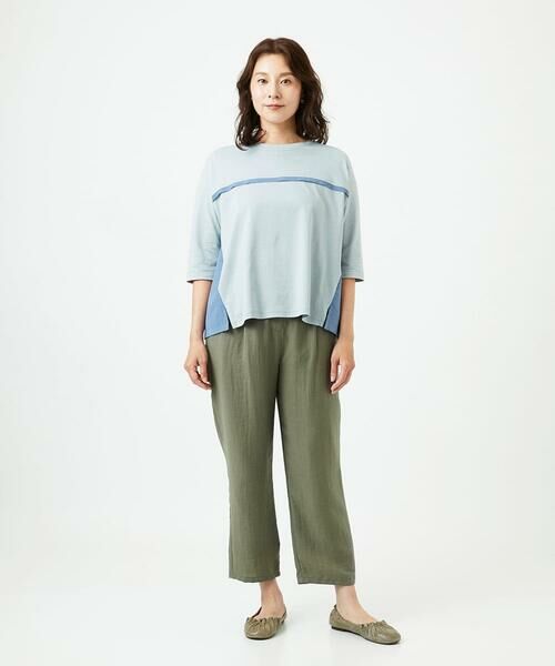 GIANNI LO GIUDICE / ジャンニ・ロ・ジュディチェ その他パンツ | [洗える]レーヨンナイロンリネンパンツ | 詳細9