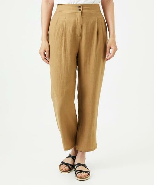 GIANNI LO GIUDICE / ジャンニ・ロ・ジュディチェ その他パンツ | [洗える]レーヨンナイロンリネンパンツ | 詳細20