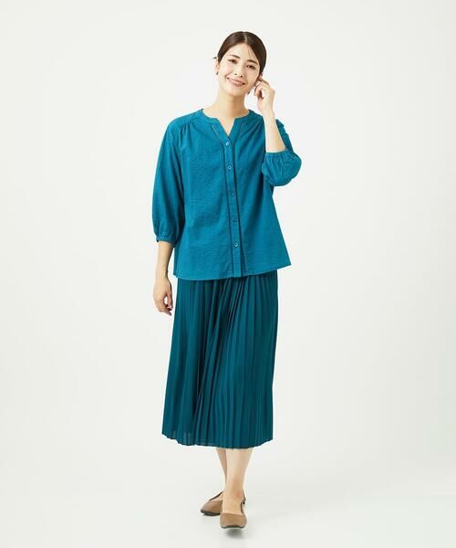 GIANNI LO GIUDICE / ジャンニ・ロ・ジュディチェ その他パンツ | [洗える]プリーツガウチョパンツ | 詳細5