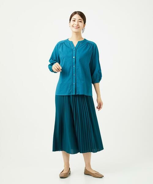 GIANNI LO GIUDICE / ジャンニ・ロ・ジュディチェ その他パンツ | [洗える]プリーツガウチョパンツ | 詳細6