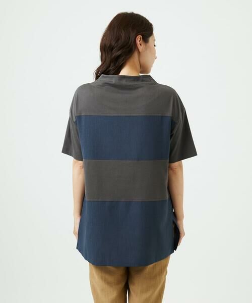 GIANNI LO GIUDICE / ジャンニ・ロ・ジュディチェ チュニック | [洗える・日本製]ドッキングコットン天竺チュニックカットソー | 詳細16