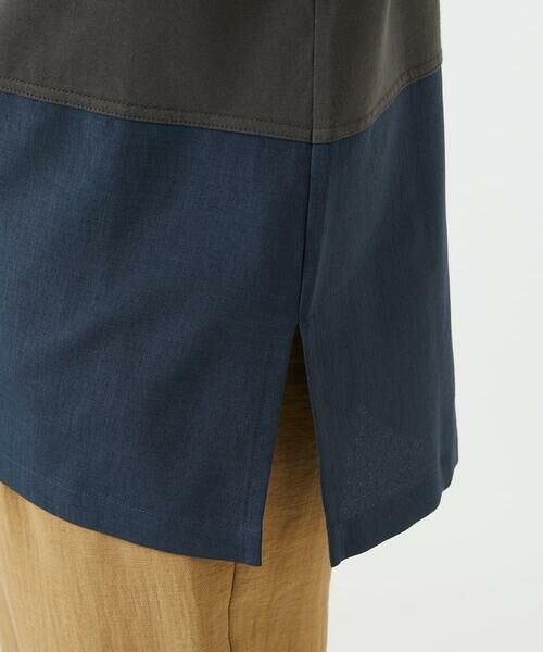 GIANNI LO GIUDICE / ジャンニ・ロ・ジュディチェ チュニック | [洗える・日本製]ドッキングコットン天竺チュニックカットソー | 詳細19