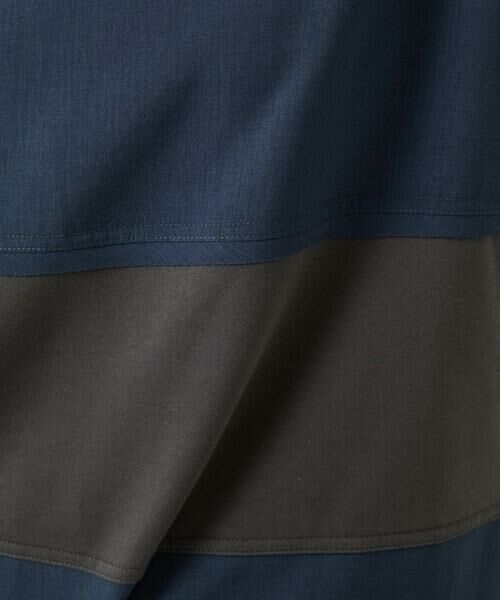 GIANNI LO GIUDICE / ジャンニ・ロ・ジュディチェ チュニック | [洗える・日本製]ドッキングコットン天竺チュニックカットソー | 詳細20