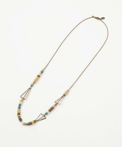 GIANNI LO GIUDICE / ジャンニ・ロ・ジュディチェ ネックレス・ペンダント・チョーカー | [日本製]ウッドビーズトライアングルネックレス