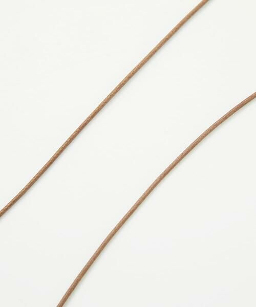 GIANNI LO GIUDICE / ジャンニ・ロ・ジュディチェ ネックレス・ペンダント・チョーカー | [日本製]ウッドビーズトライアングルネックレス | 詳細3